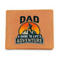 Dad Adventure Custom Graphic Leather Wallet | Best gift for Dad and Guys