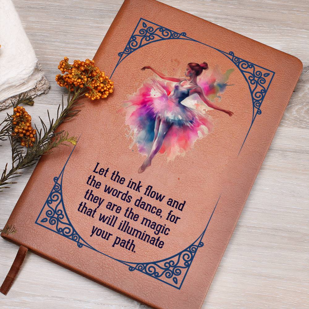 Journal Design Ballerina Best gifts for graduation or Mother's Day | Custom Graphic Journal