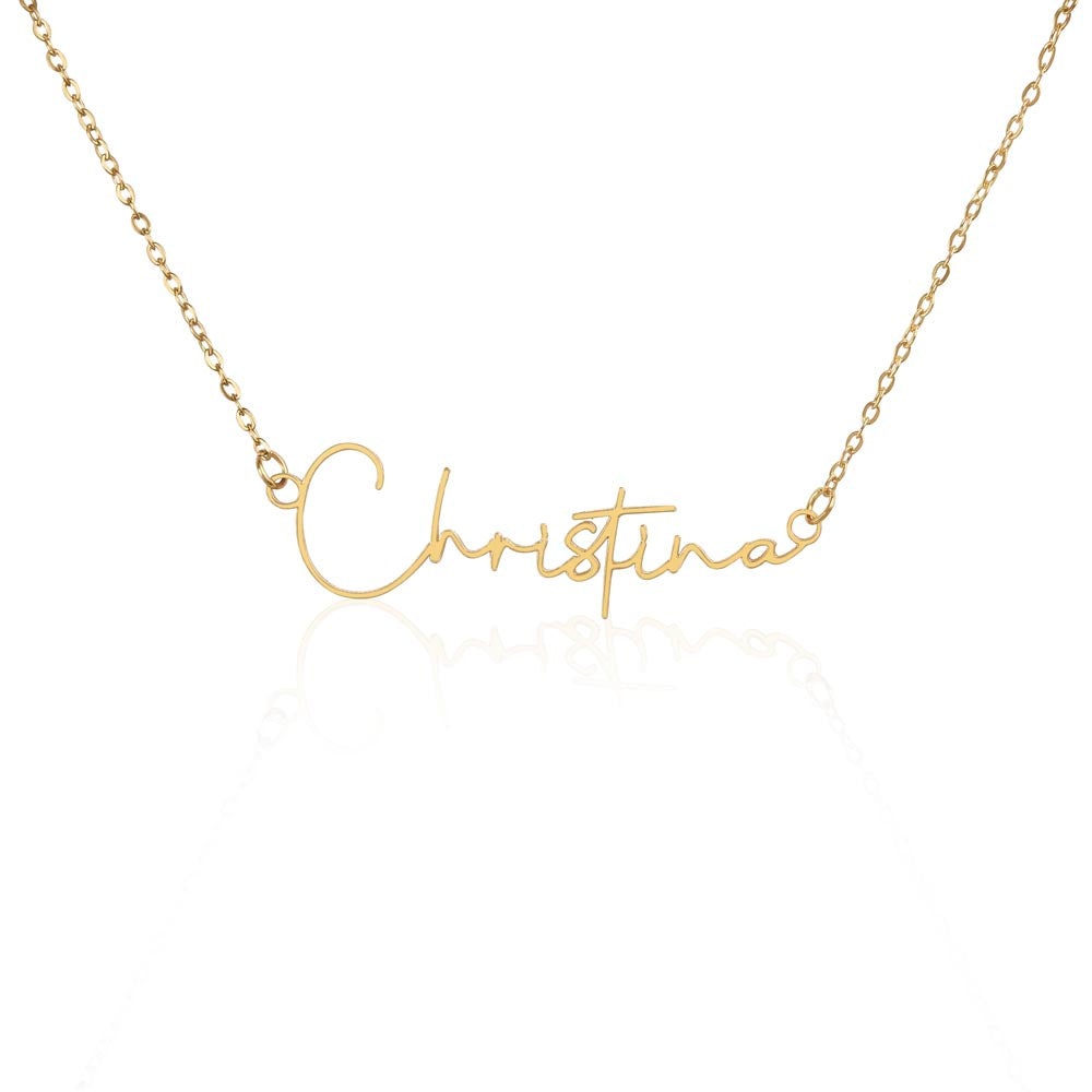 Timeless Classic Name Necklace