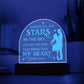 To my wife-Among all | Best gift for your loved ones | Engraved Acrylic Dome with LED Base w/Cord